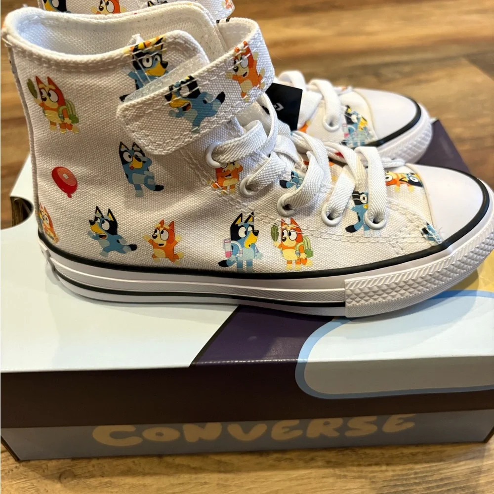 Bluey Converse Chuck Taylor All Star 1V High-Top Sneaker - Kids size 12